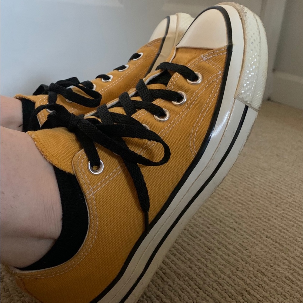 Old School Yellow Converse